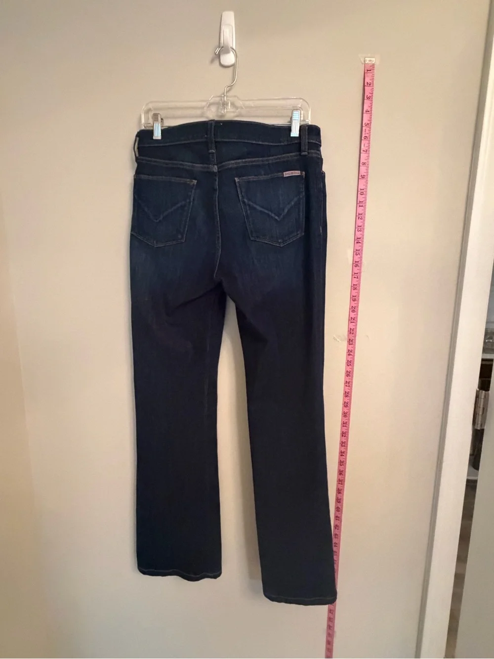 Hudson Jeans Dark Blue Wide Leg Flare Jeans